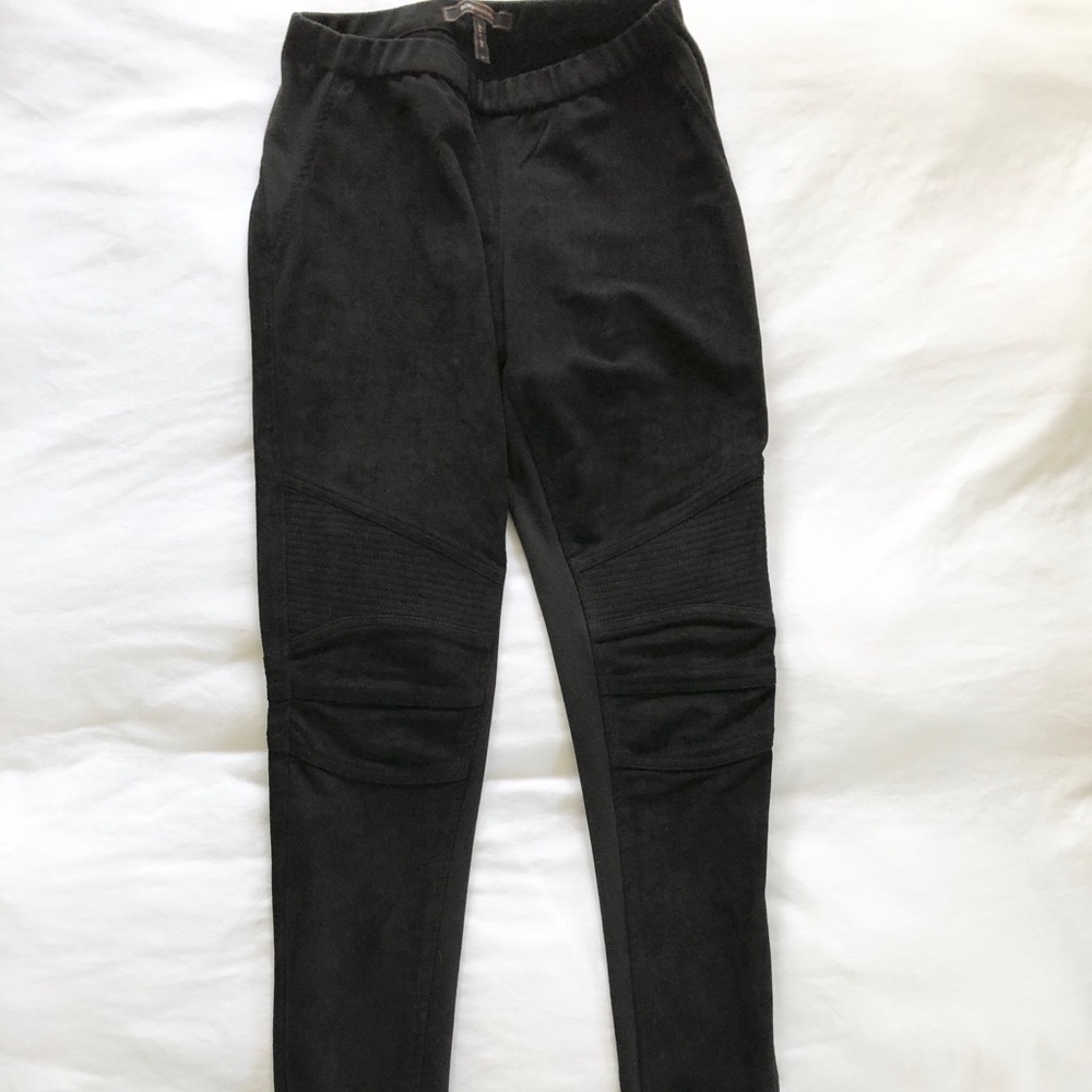 BCBG suede leggings